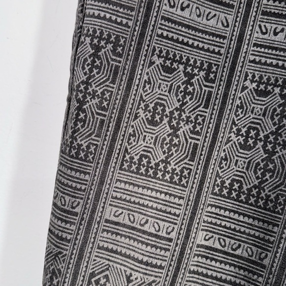 Free‎ People jeans Isla Batik Skinny size 30 gray tribal design - Picture 2 of 7